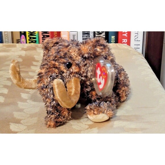 Giganto the Wooly Mammoth Ty Beanie Baby DOB December 17, 2000 sealed w TAG MINT - Picture 14 of 16